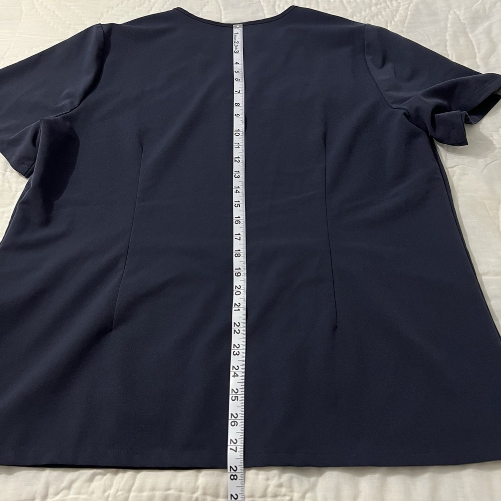 FIGS Scrub Dark Blue Top Womens XXL Technical Collection Medical Nursing FW1000 - Picture 6 of 6